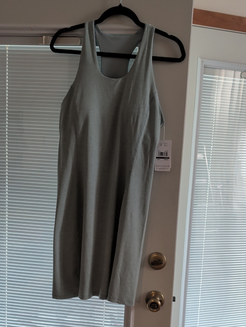 NWT Spyder Slate Blue Active Dress  Lightweight